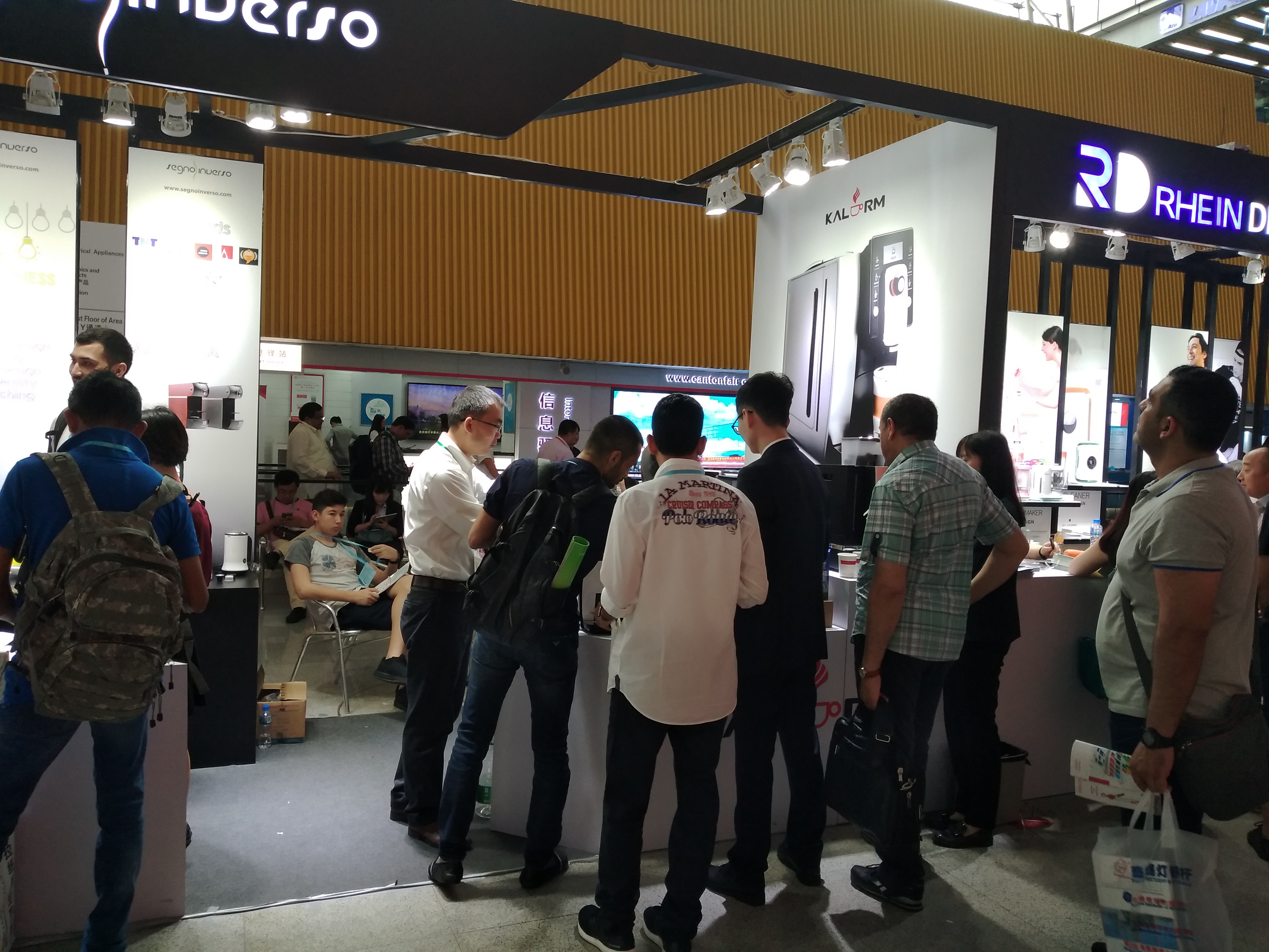 Kalerm attends the 121st Canton Fair