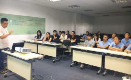 Coffee machine quality control training for new staff