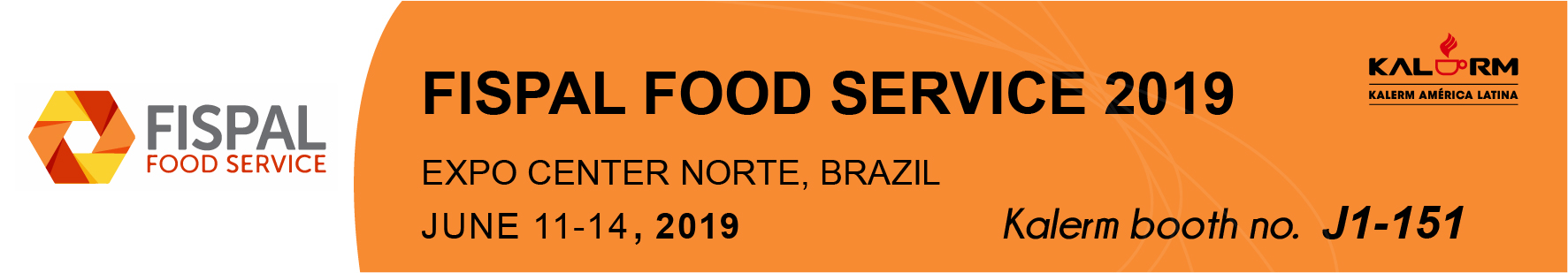 Kalerm coffee machine serve you in Fispal Food Service 2019